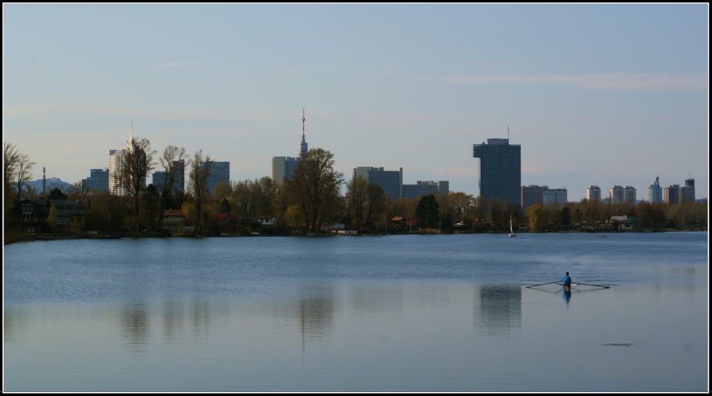 Danubecity / Vienna The view from the old danube at the danubecity / vienna by ranko maric