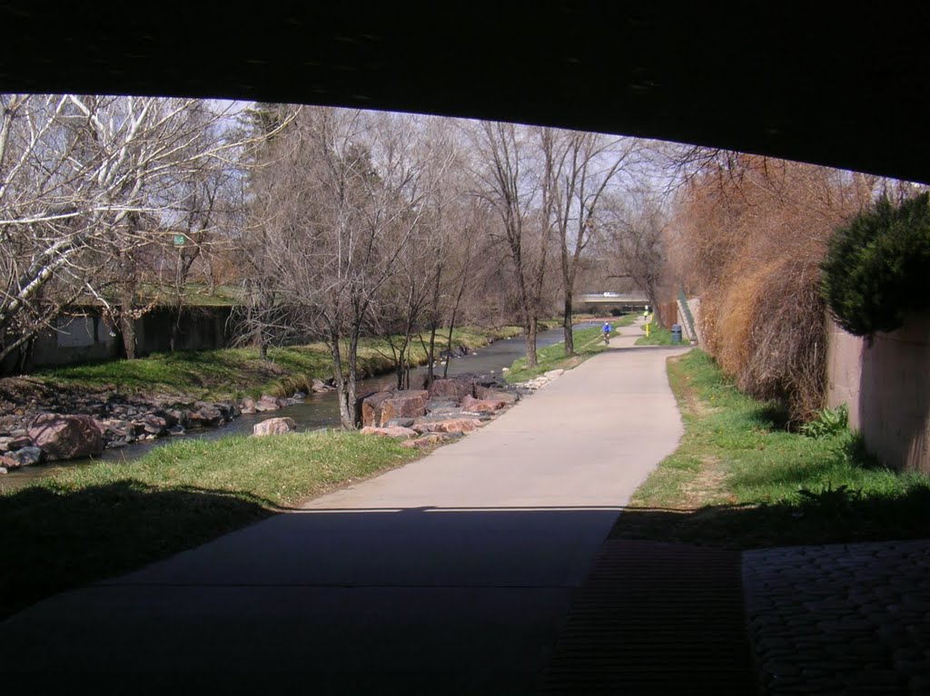 Cherry Creek Trail Under Washington St by shlousek