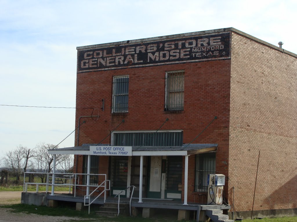 Downtown Mumford, TX (March 2010) by P.A. Ireland