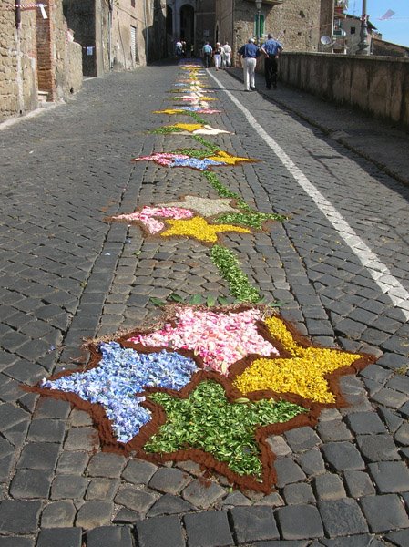 Genazzano, Infiorata 2007 by Mauro Tacca