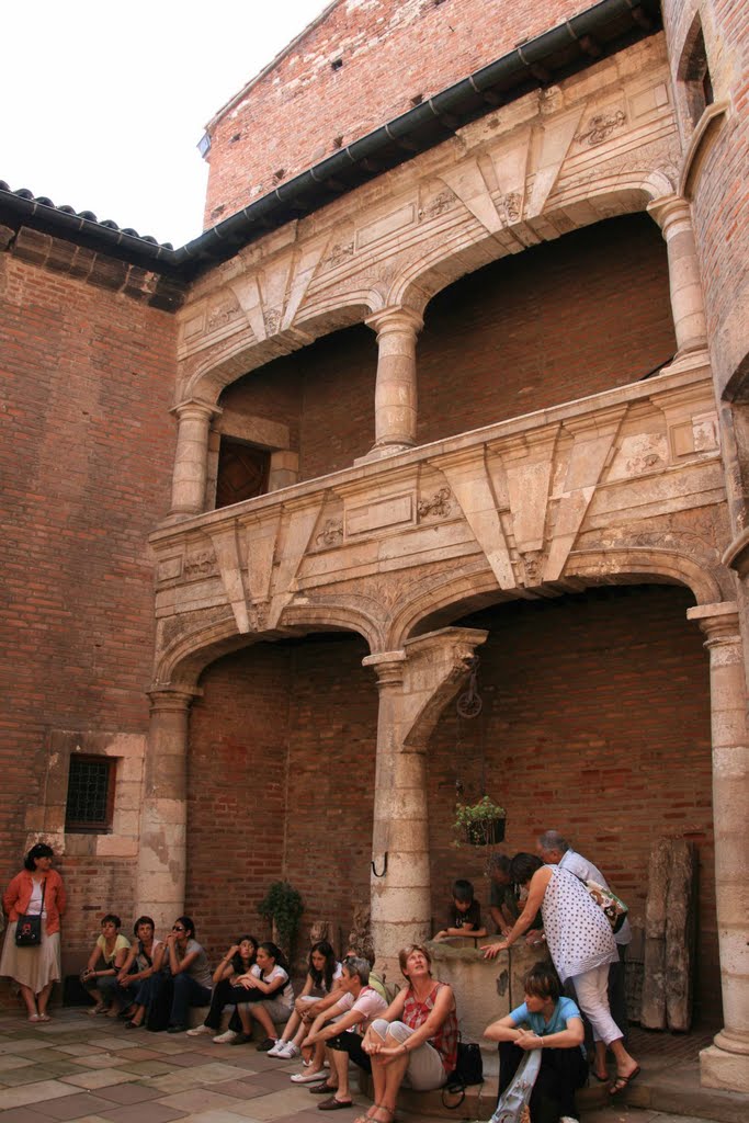 Albi - Hôtel Reynès - cour by jacquemy