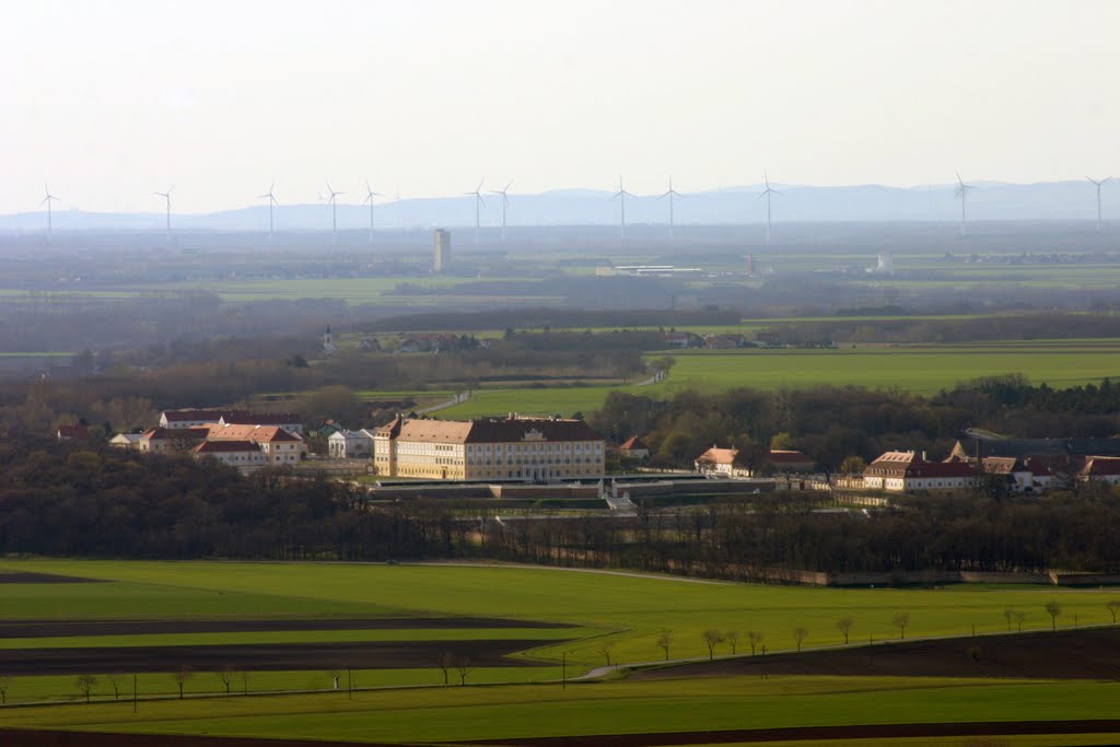 Schloss Hof from Devínska Kobyla Mt. by Jan Madaras