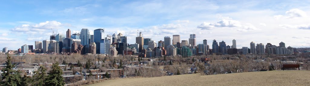 Calgary skyline by charat