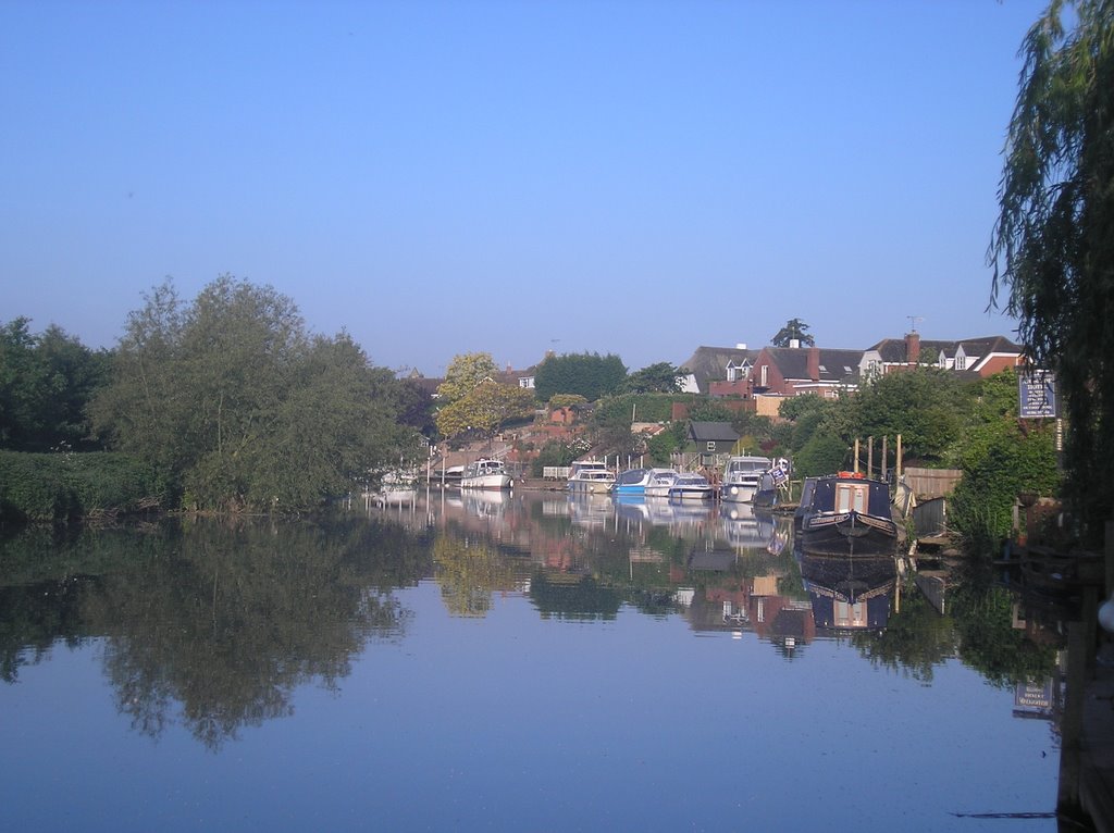 The Avon at Wyre Piddle by cjtravels