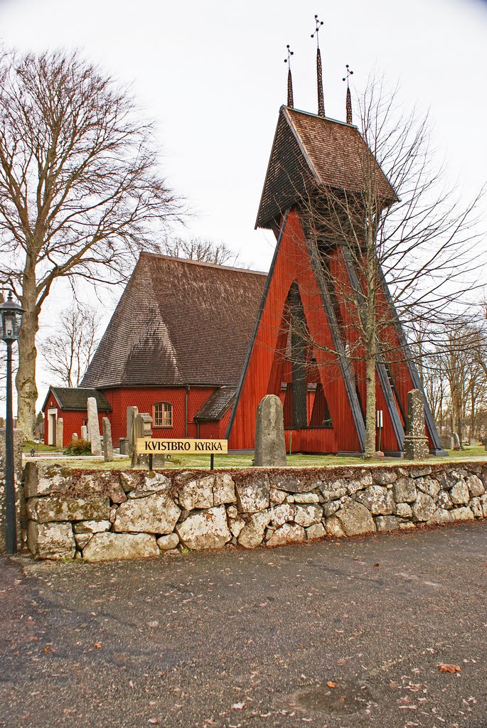 Klockstapel Kvistbro kyrka by wivaldi