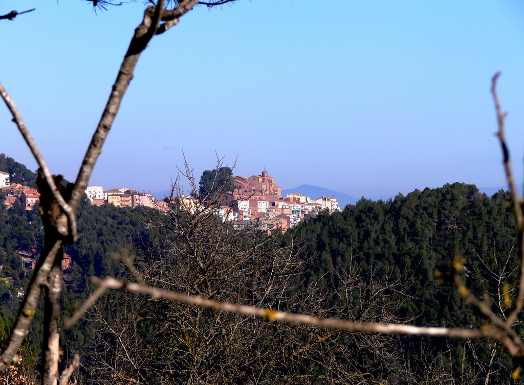 Corbera town from Saint Ponç monastery, by Julio M. Merino by juliome