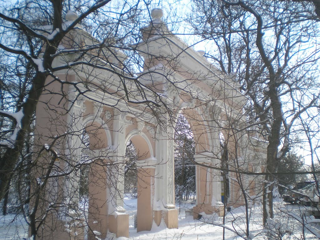 The Gate to the Summer Residence of Count Louis de Langéron by Yuriy Kvach