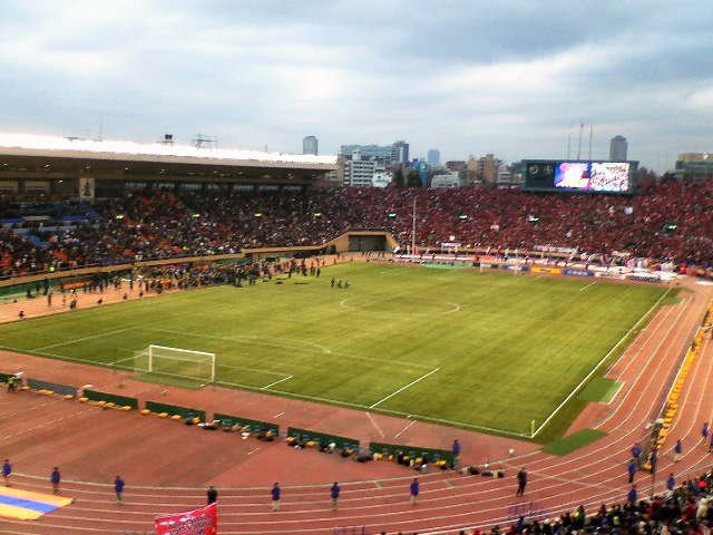 National Stadium, Emperor's Cup 01/01/2006 by Ryuichi