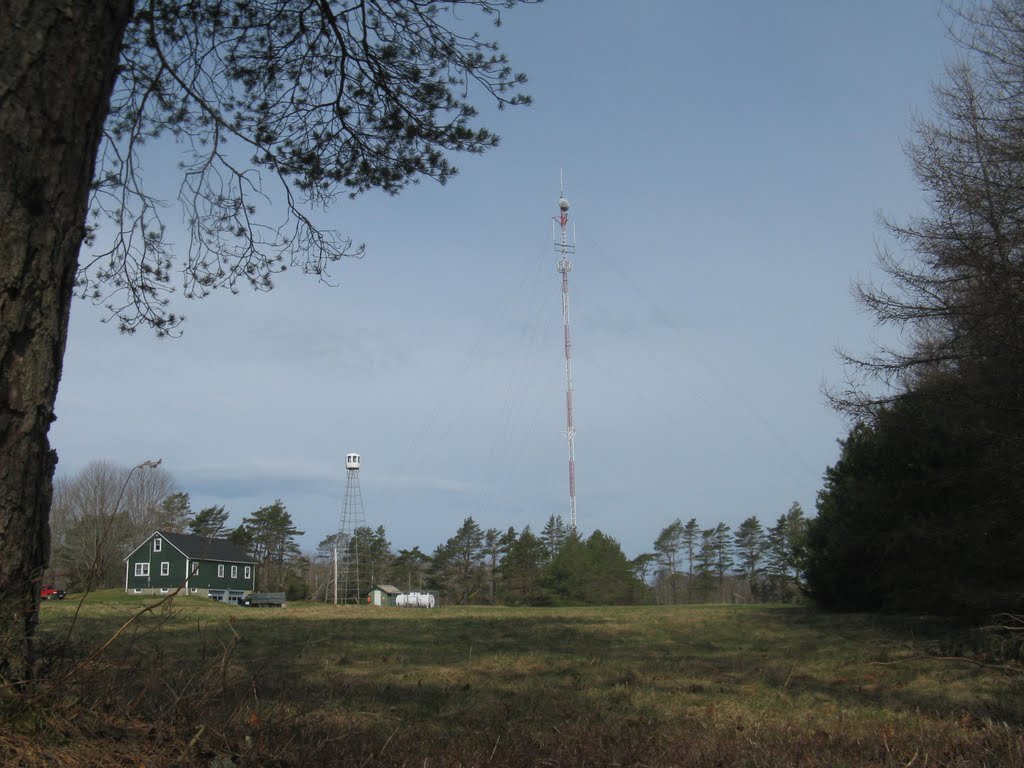 NS Natural Resources' Fire Tower, Route 340 , New Tusket, Nova Scotia by tunamackeral