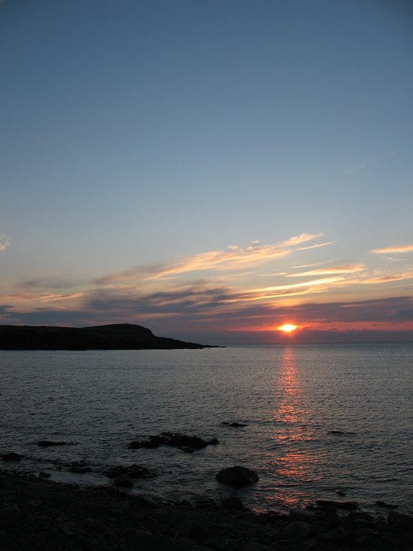 Sunset At Cape Bonavista by Geoff Smith