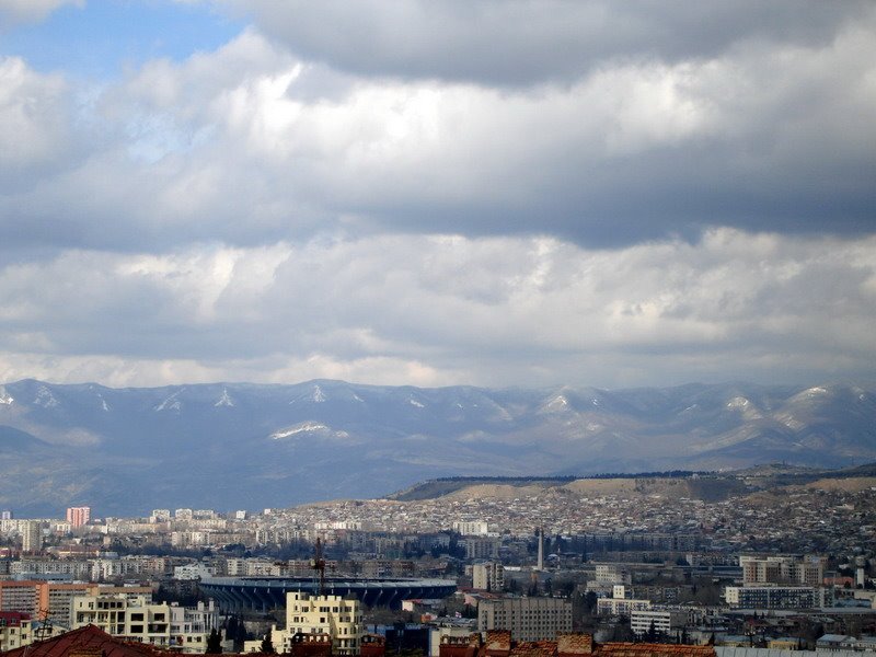 Sight from the Hotel, Tbilisi by Levon Arutyunyan