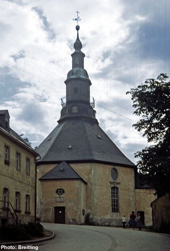 SEIFFEN: "Rundkirche Seiffen" / "Round-Church Seiffen" • 1963 by hartmut.breitling