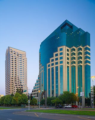 West America Bank and Wells Farco Center by adunnphotography.com