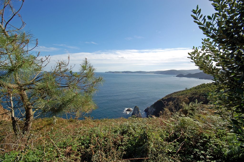 View East towards Viveiro by Colin Hughes