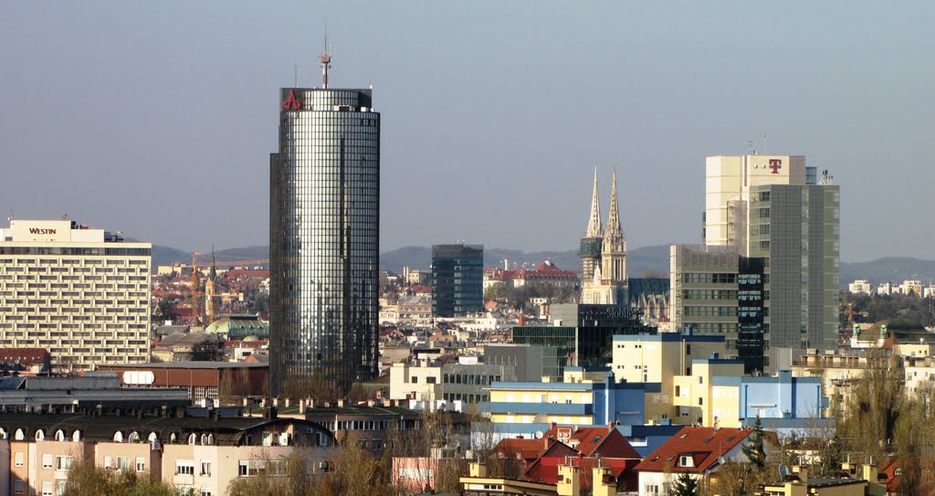 Zagreb - skyline by Cosmea