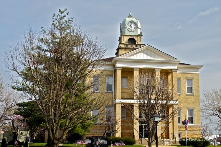 Adams County Courthouse, West Union, ohio by Jack R Perry