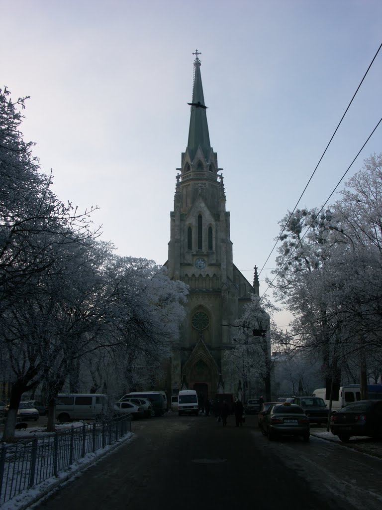 The Catholic Church "Heart of Jesus" by Rostislav Buchok