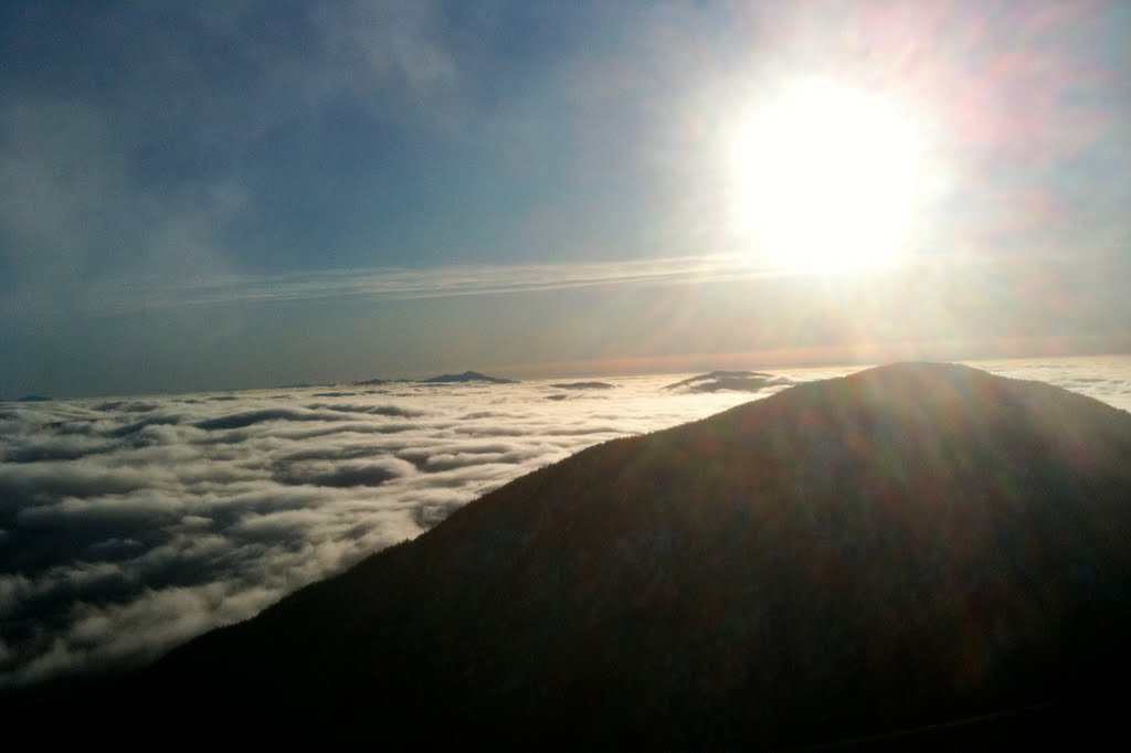 Cloud Inversion from the top of Jay Peak by boarderpunk