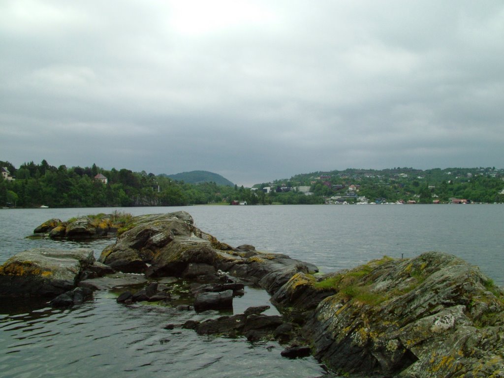 Lake at Troldhaugen by Tom Liles