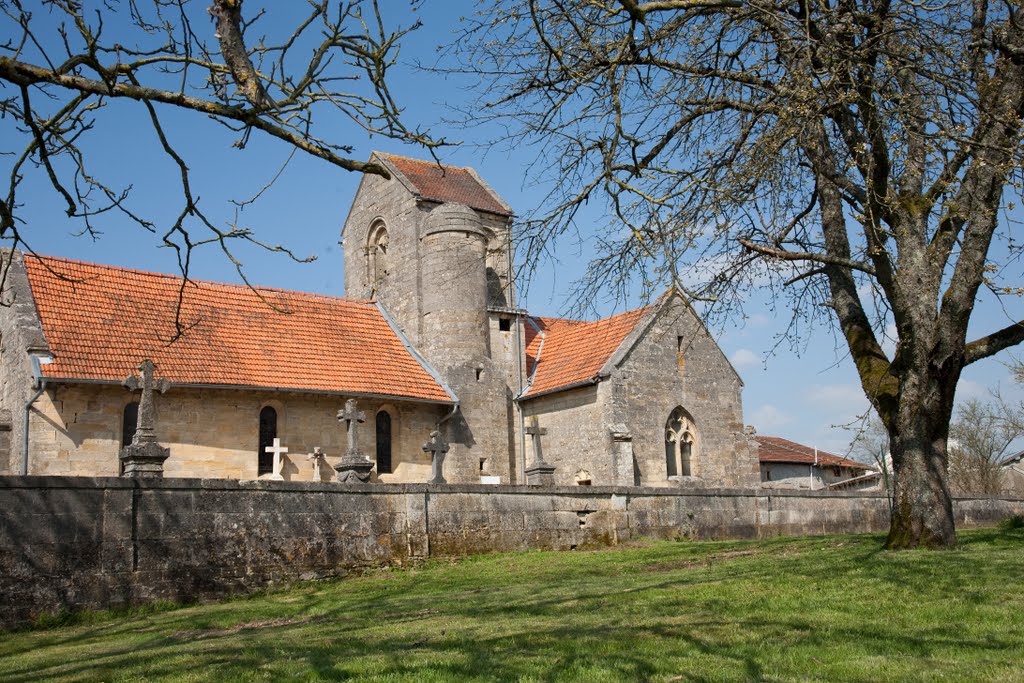 Eglise de Vassincourt by Cyril Auboin