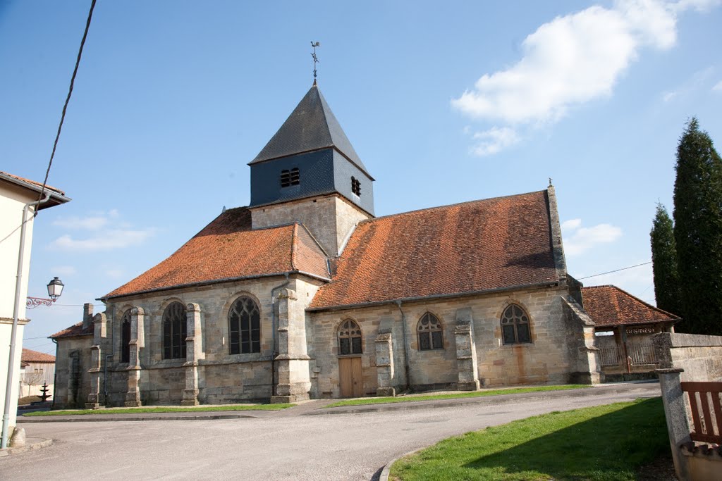 Eglise de Contrisson by Cyril Auboin