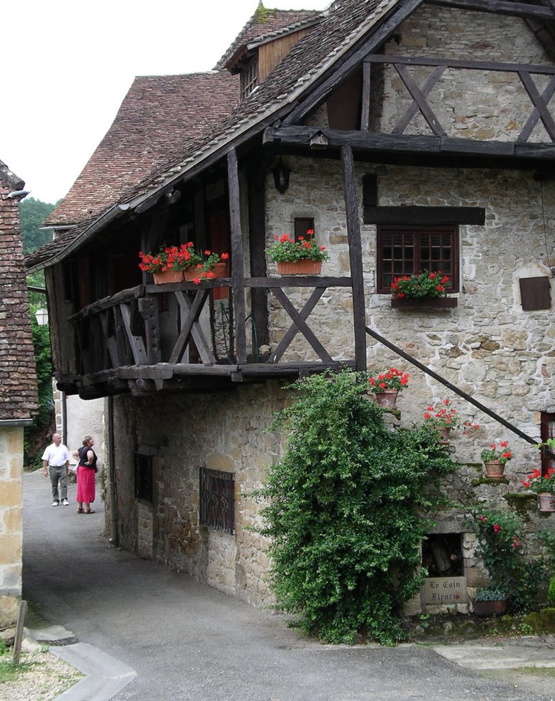 Medieval house, Carennac by mhendren