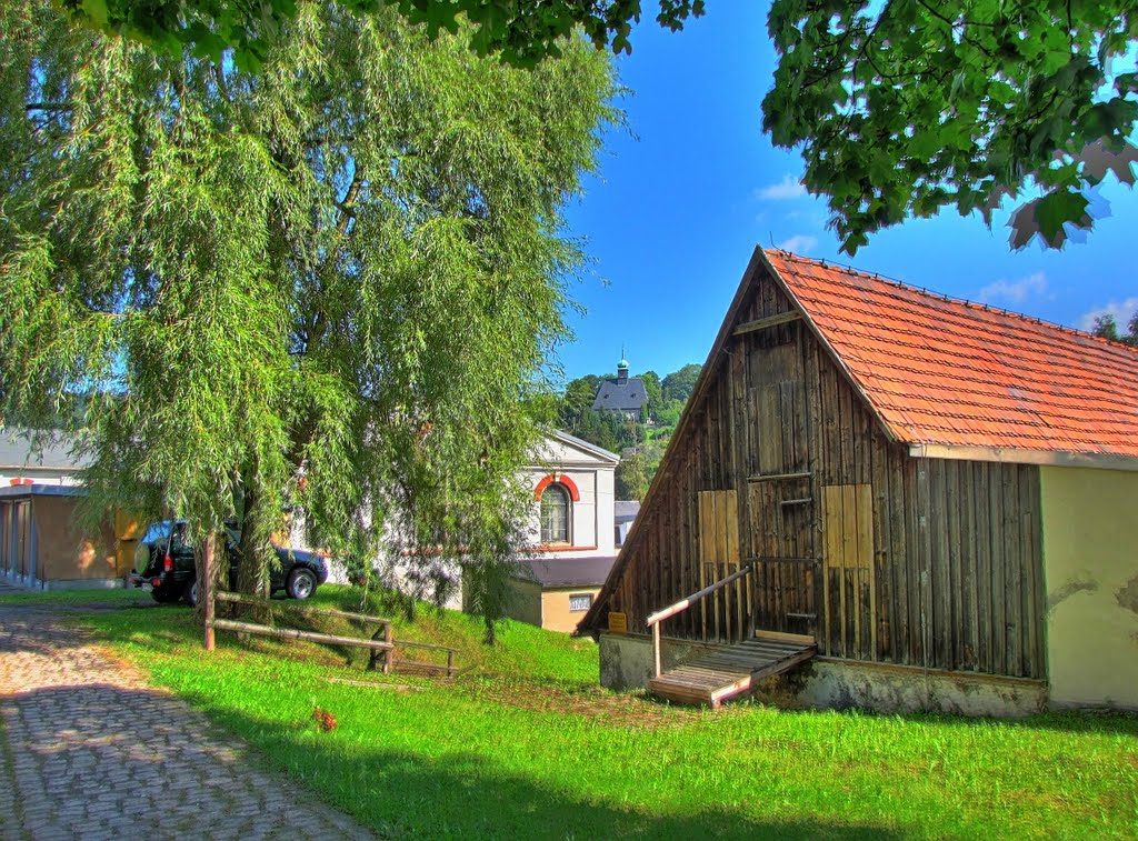 Denkmalkomplex Saigerhütte Olbernhau/Grünthal 1537 gegründet - Hüttenpforte by Rudolf Henkel