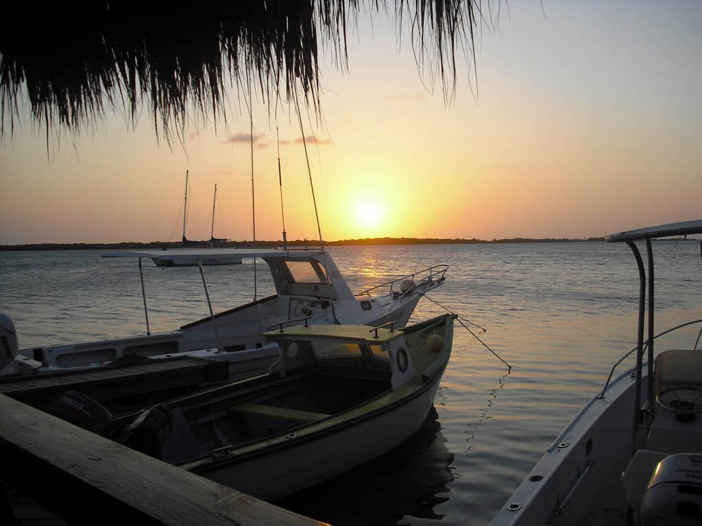 Aruba (Restaurant Marandi) Sunset by mbruil