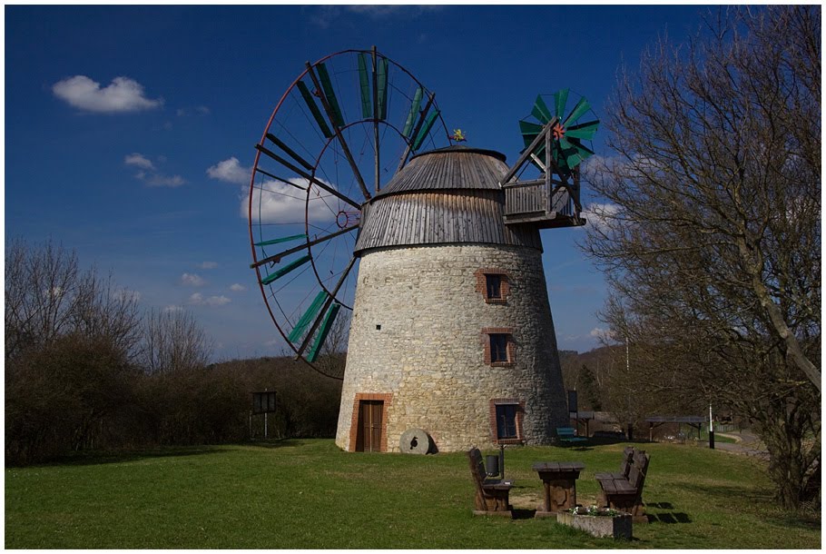 Windmühle in Eckartsberga by rainerbaer