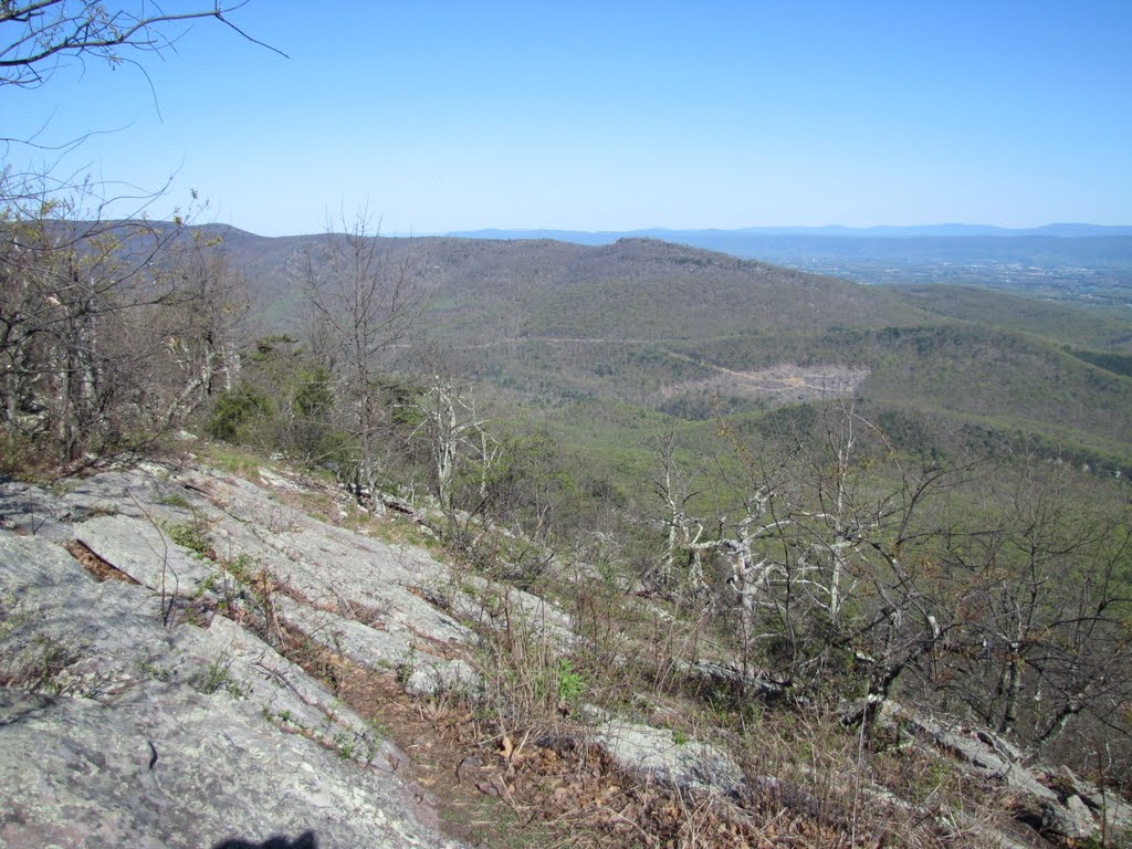 Mill Mountain Trail view Northeast by Chris Sanfino