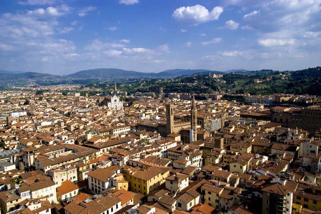 The south-east view from Campanile di Giotto by 宮崎亮