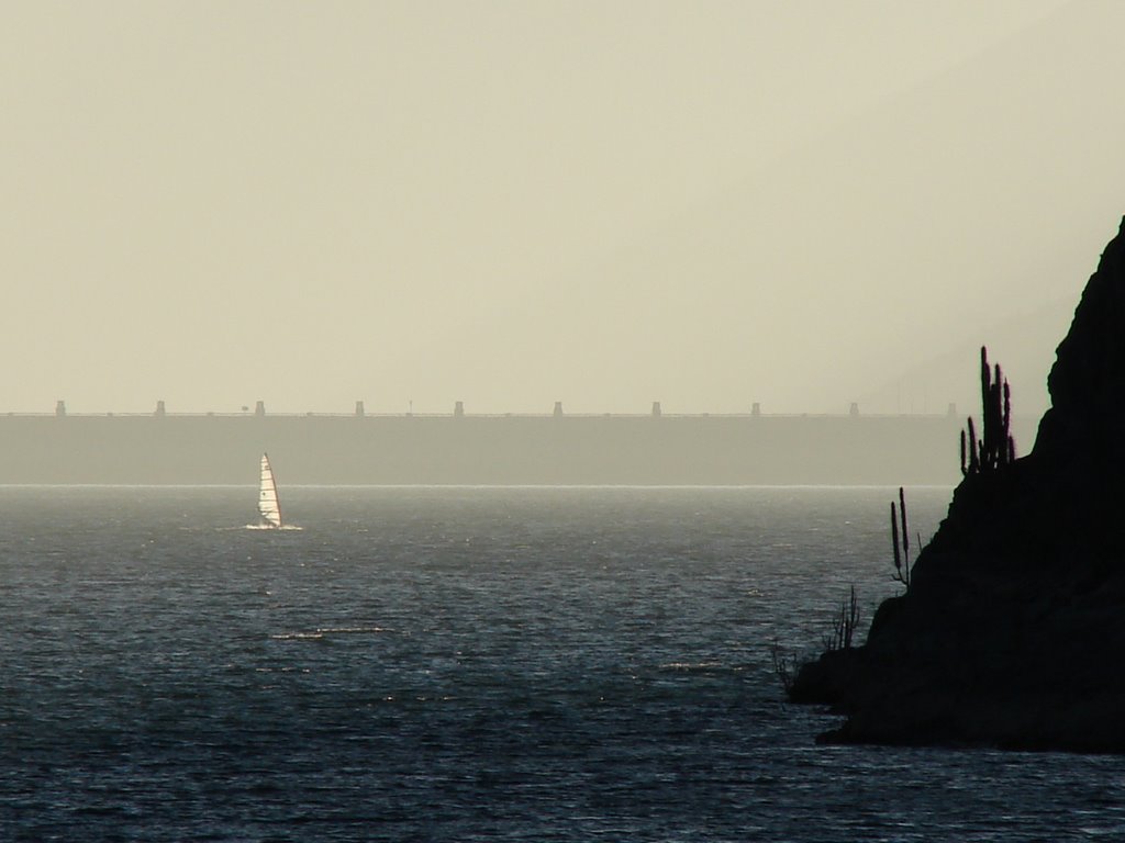 Puclaro atardecer windsurf by gambra