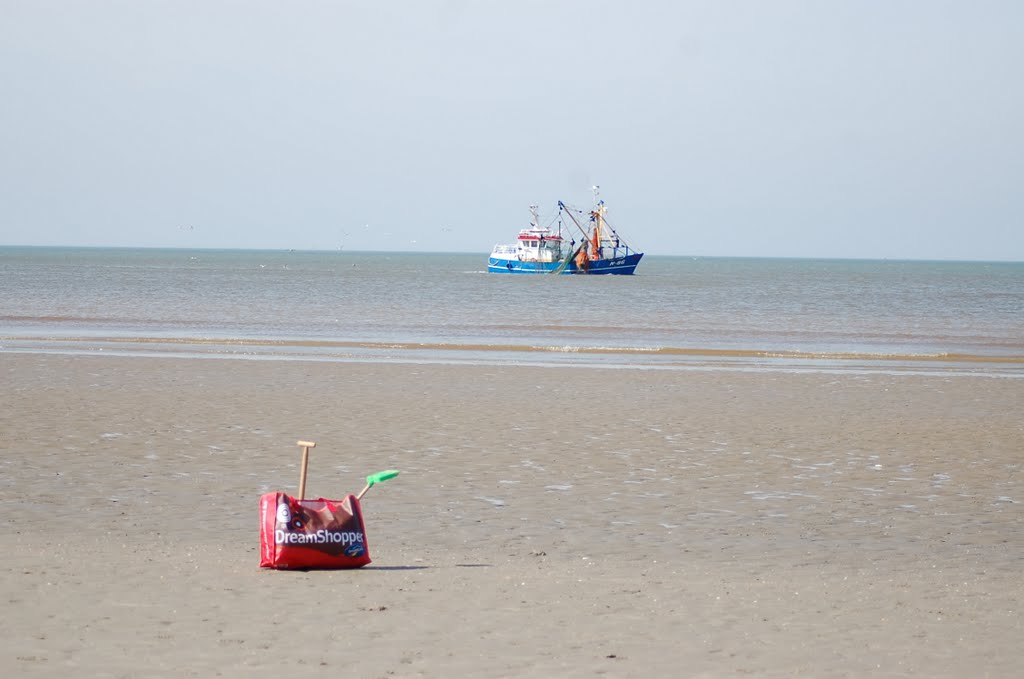 Am strand - At the beach by Lecleire Jacques