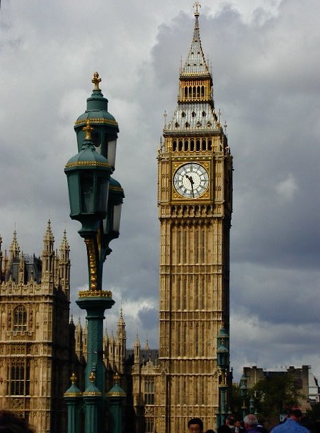 Big Ben Tower by J David Netterville