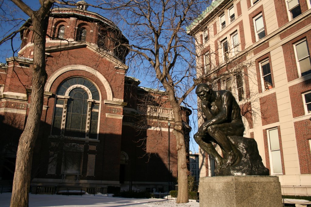 Le Penseur @ Columbia University by Mate J Horvath