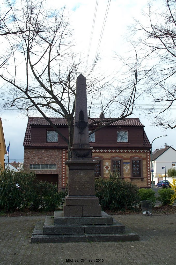 Kriegerdenkmal 1870/71 in Ludwigshafen OT Oggersheim by Michael Ohmsen