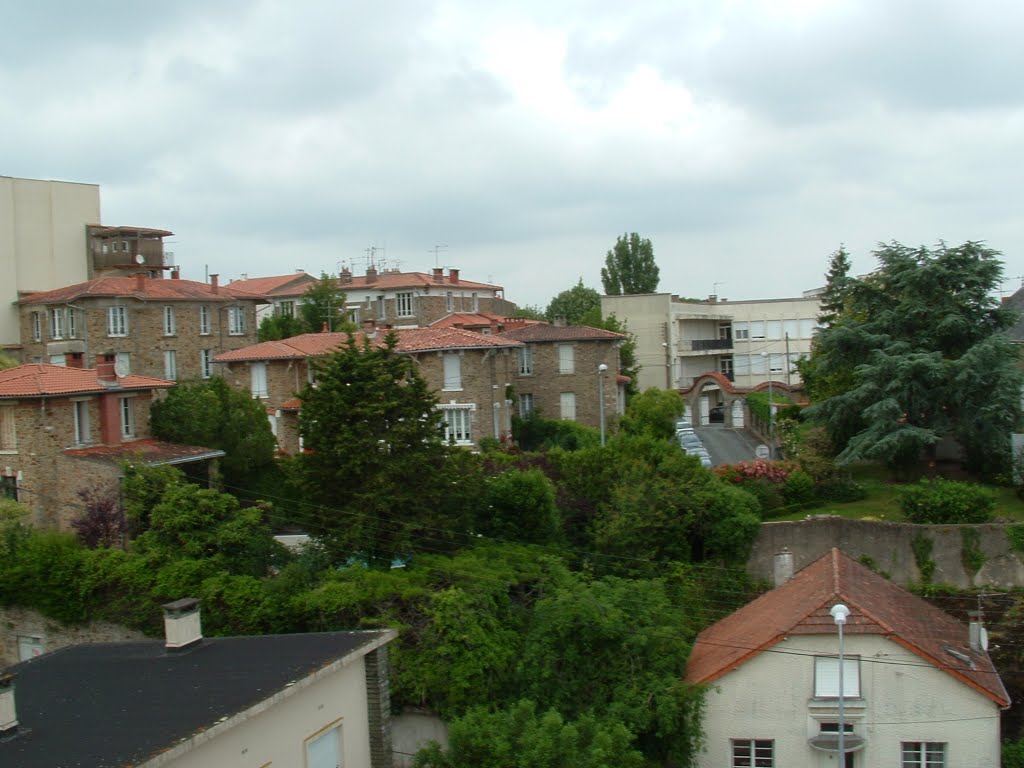 Vue sur la cité-jardin du Roc (1930)La Roche-sur-Yon by William Chevillon