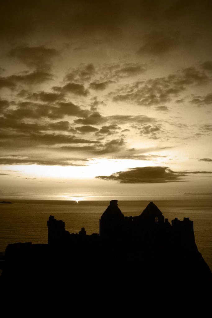 Dunluce Castle by Allan MacDonald