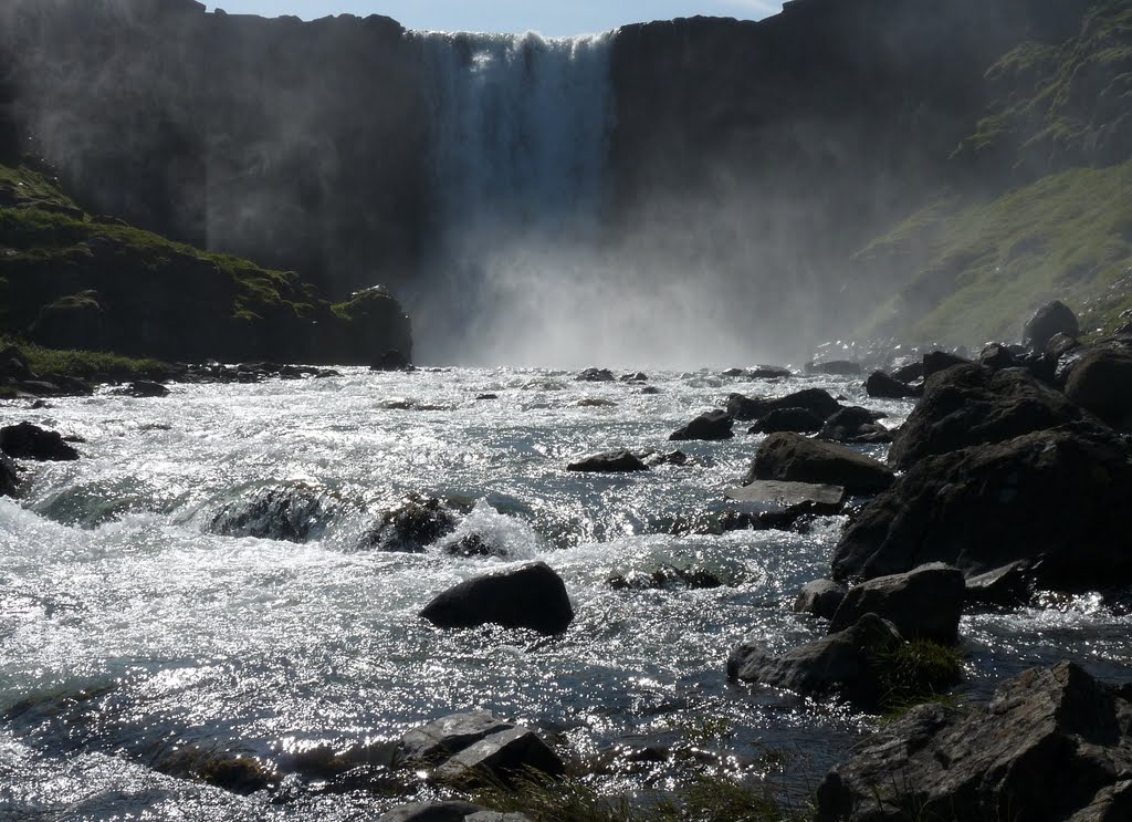 Gufufoss by Petr Bohm