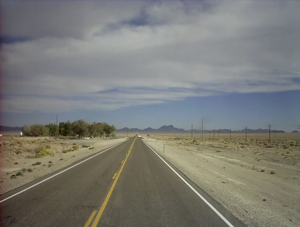 Oasis in the desert. US 95, NV, USA by 2fingers