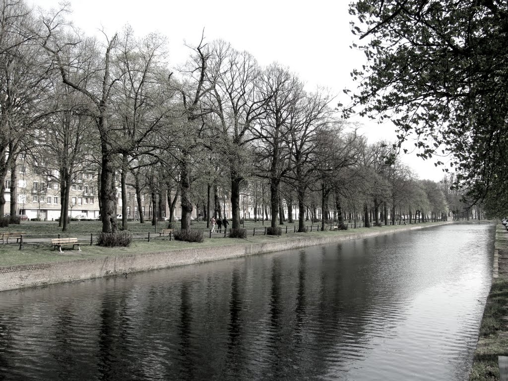 La Deûle (Lille) by Guy Ferdinande