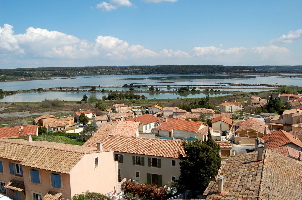 Fos-sur-Mer et l’étang de l’Estomac by Bernard Bost