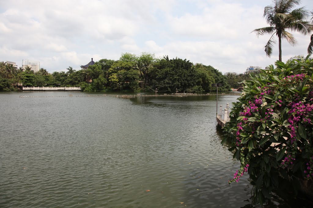 海口市东、西湖——东湖休闲岛In Haikou City, East & West Lake --Leisure Island of East lake by hnlichx