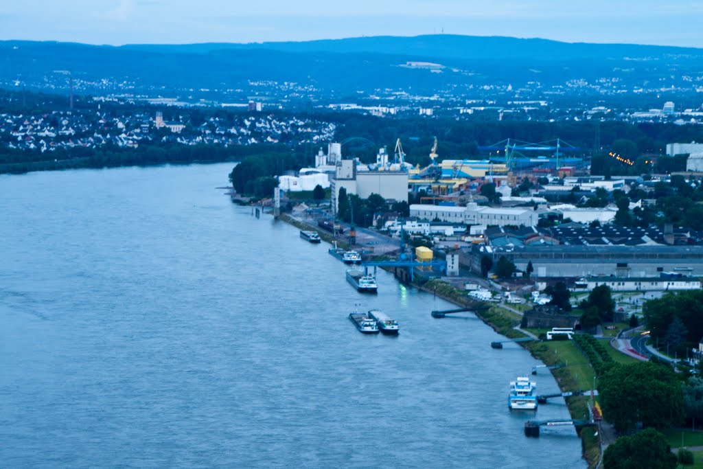 Andernach vom Kranenberg by postedit