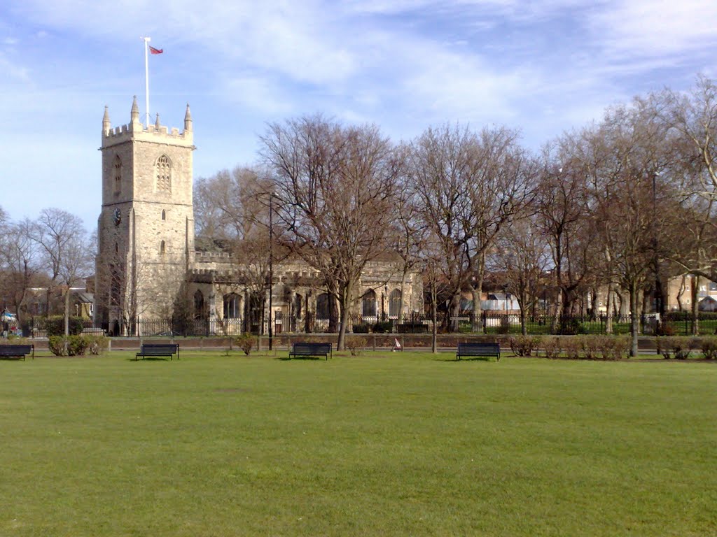 St Dunstan's church by Anthony Stripp