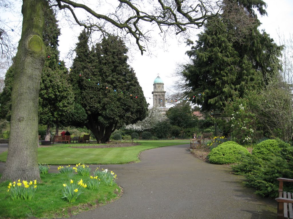 Church of St. Mary Magdalene from Bridgnorth Castle Grounds (A Grade II* Listed Building) by pedrocut