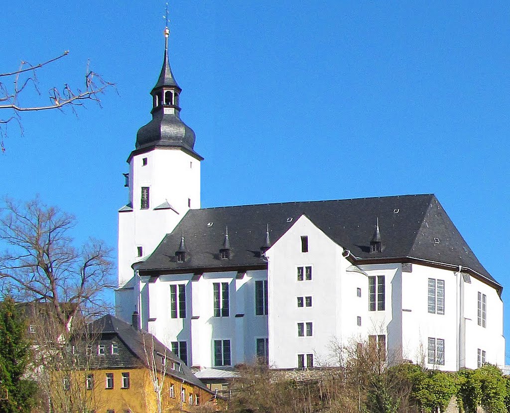 Schwarzenberg (Erzgeb.) - St. Georgenkirche 1690-99 erbaut by Rudolf Henkel