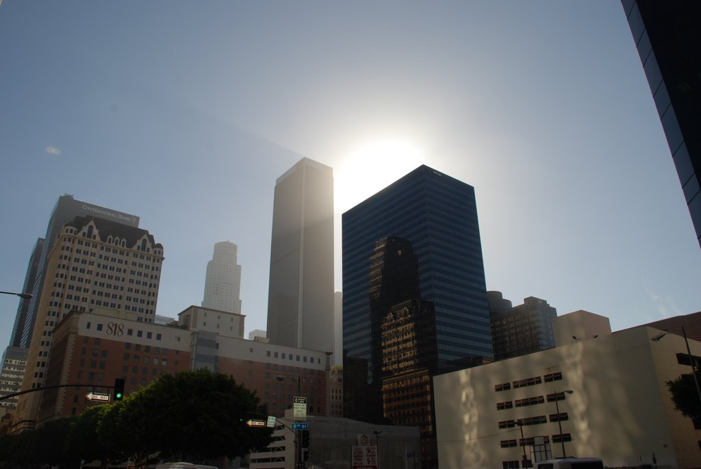 Verizon, Aon, and US Bank Buildings by USCmaddog