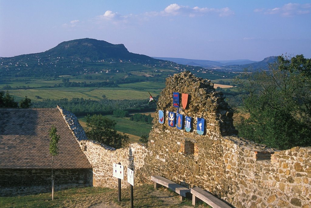 The castle of Szigliget (2003) by Attila Szücs