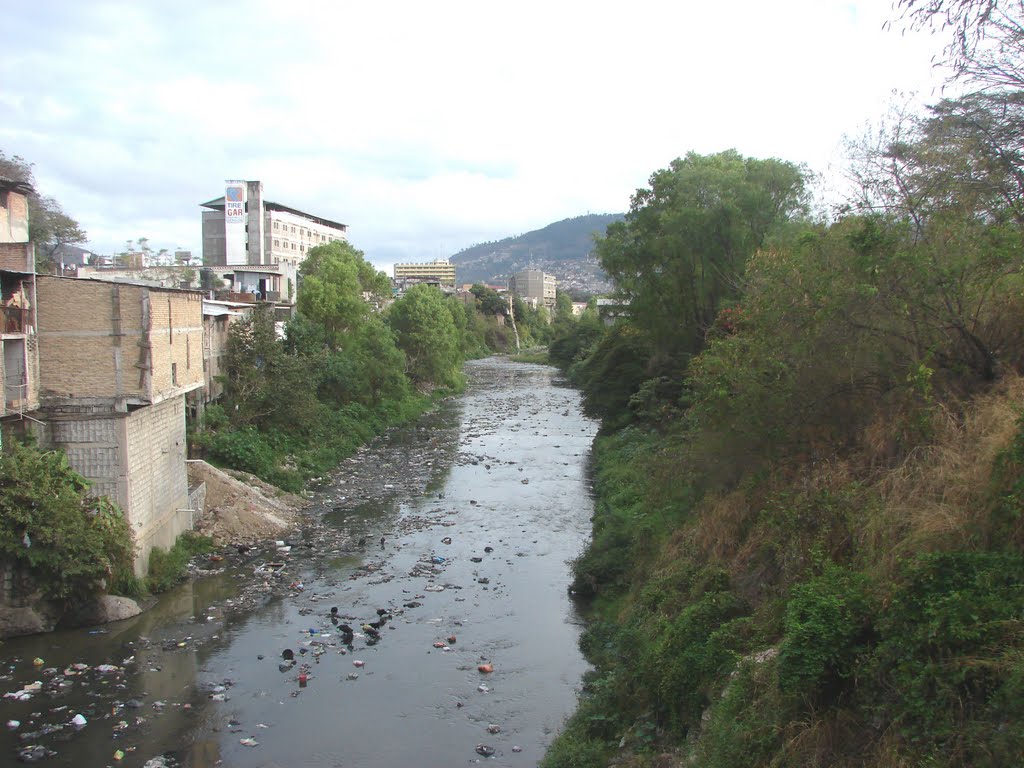 Tegucigalpa, Honduras, River by Peter H Orlick